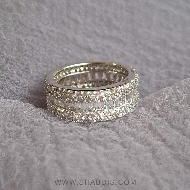 انگشتر نقره - کد R102 حلقه نقره