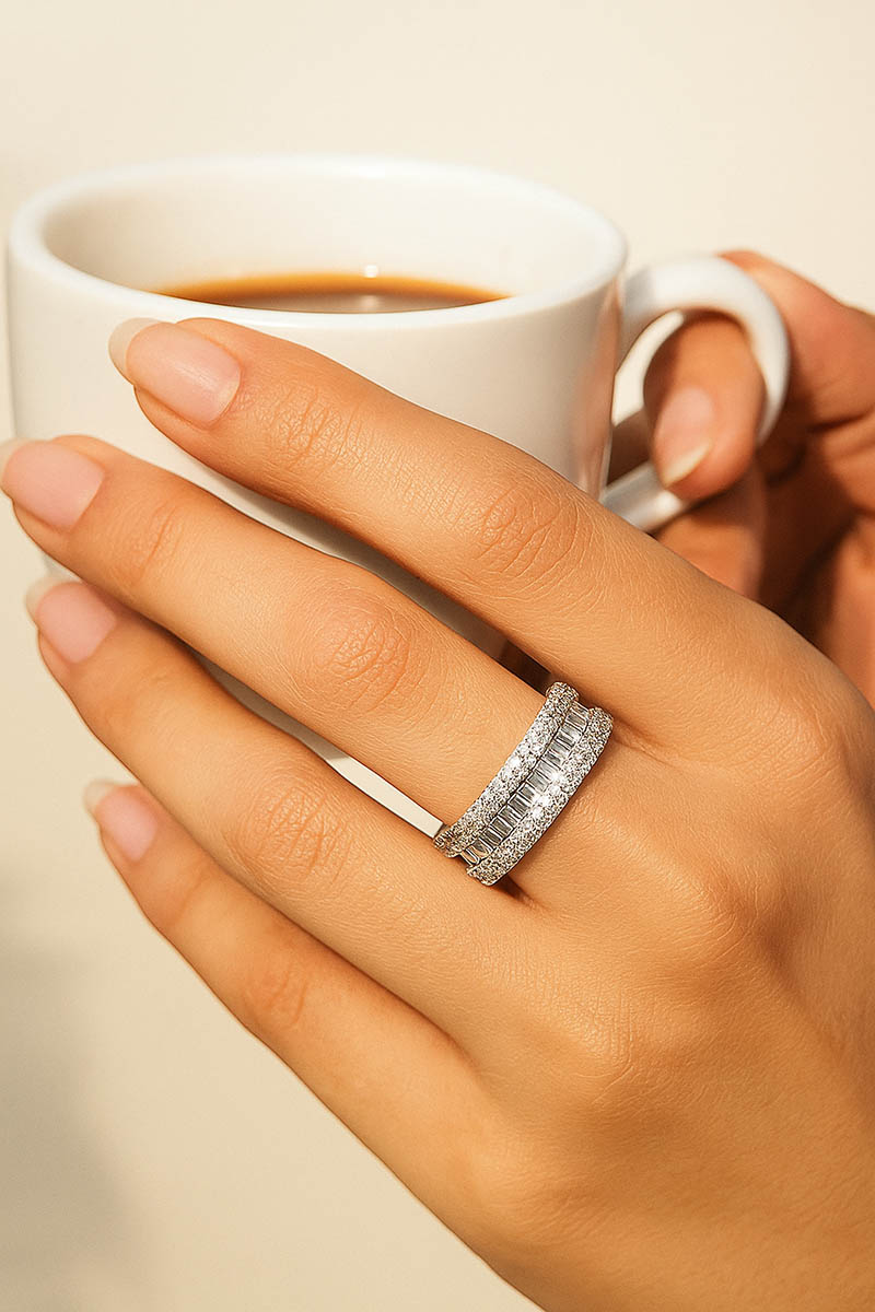 انگشتر نقره - کد R102 حلقه نقره