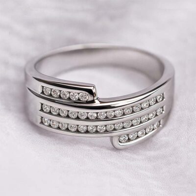 حلقه نقره - کد R104 حلقه نقره
