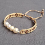 دستبند مروارید پرورشی اصل